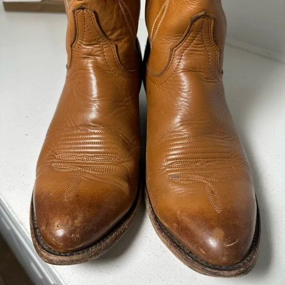 Idyllwind Western Cowboy Boots Tan Leather Embroidered Cowgirl Women’s 9.5B - Picture 3 of 10